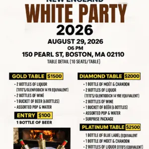 WHITE PARTY TICKETS